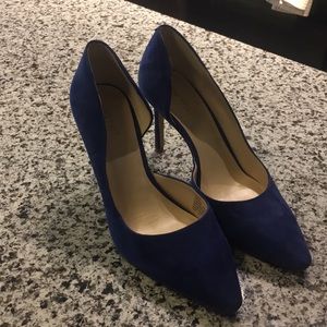 Nine West Blue Suede